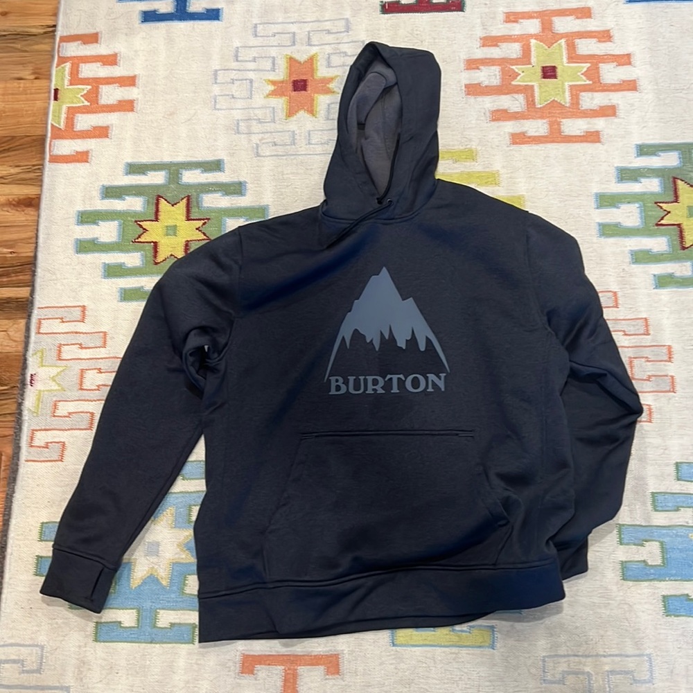 Burton sweatshirt fleece lining